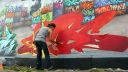 Nemecká graffiti umelkyňa MadC