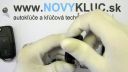 Demontáž auto kľuč VW, SKODA, SEAT, AUDI vyskakovací