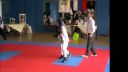Taekwondo sparing