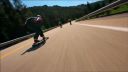 Longboard zjazd