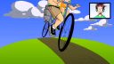"GET BLOODY" - Daft Punk Happy Wheels Parody