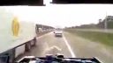 video Šialený rumunský vodič kamiónu