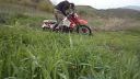 Zapadnutá KLR 650