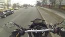 video Pekné gesto motorkára