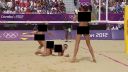 video Cenzúra pri ženskom plážovom volejbale