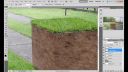 Minecraft block vo Photoshope