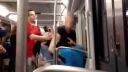 Agresor v barcelonskom metre