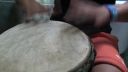 Djembe improvizácia v kúpeľni