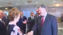 Ako Porošenko stretol Putina v Minsku (zmena mimiky)