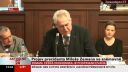 Zeman zobudil Shwarzenberga.