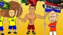 Ronaldo sa zmenil na kreslenú postavu - CR7 PARODY