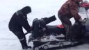 video Pohltil ho snežný skúter (Rusko)