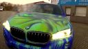 video Špeciálny lak na BMW X6 - Hulk