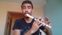 video Jedinečný beatbox freestyle s flautou