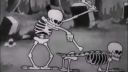 Skeleton dance!