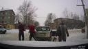 video Cestná pomsta s nečakaným koncom (Rusko)