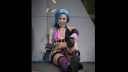 Kosplej z League of legends - Jinx