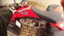ATV TRX 400EX v lese