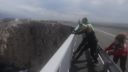 video Na moste na ostrov Pag opäť bičoval vietor