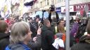 Českí nacionalisti vs. Slniečkári (Tábor - CZ 12.3.2016)
