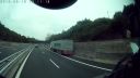 Idiot na diaľnici v Taliansku