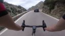 video Skúsený cyklista nestihol dobrzdiť (Malorka)