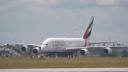 Emirates A380 v Praze