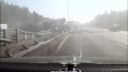 Keď praskne cisterne pneumatika na diaľnici (Ukrajina)