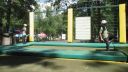 Trampolína - tvrdé pristátie...