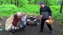 Nečakaná návšteva v kempe (Rusko)
