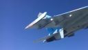 Extrémne nízky prelet Su-27 (Ukrajina)