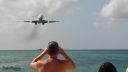 Pristávanie Boeingu 727 na ostrove Svätý Martin