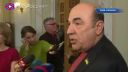V Ukrajinskom parlamente mikrofón obsadili ľudia v maskáčoch