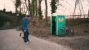 Mestsky Freeride v podaní Fabia Wibmera v uliciach Salzburgu