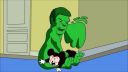 Hulk vs Mickey Mouse