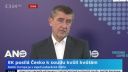 Andej Babiš o žalobě EU vůči ČR a nelegální migraci