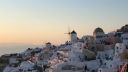 Santorini - západ slnka v meste Oia