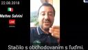 Matteo Salvini - Len obvinenie ministra vnútra z únosu chýbalo