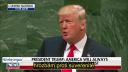Donald Trump na Valném shromáždění OSN