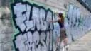 Graffiti murales tag