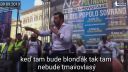 Prejav Mattea Salviniho pred prezidentským palácom
