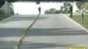 Skateboard slalom