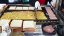 Kórejské pouličné jedlo Hamburger Toast