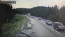 video Nákladnému autu zlyhali brzdy, vyžiadalo si to 4 životy (Rusko)