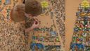 Timelapse skladania majáku z 995 kúskov puzzle
