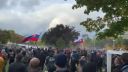 Na protestujúcich v Bratislave 17.10.2020 použili vodné delá