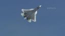 Su-57 sa predvádza na oblohe v Kubinke