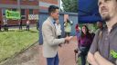 Zostrih protestov proti ministerstvu ŽP vo svite. 6.8.2021