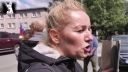Hasič Ferko narúšal pokojný priebeh protestu lesníkov (6.8.2021)