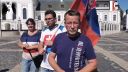 Random protest na Hodžovom námestí (10 - 12.9.2021)
